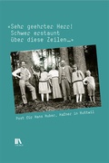 Cover: &laquo;Sehr geehrter Herr! Schwer erstaunt &uuml;ber diese Zeilen .&raquo; - Chronos