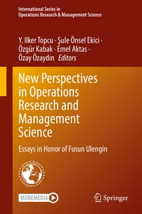 Enlarge image Cover: New Perspectives in Operations Research and Management Science - Springer