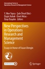 Cover: New Perspectives in Operations Research and Management Science - Springer