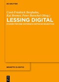 Cover: Lessing digital - De Gruyter