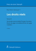 Cover: Les droits r&eacute;els - St&auml;mpfli Verlag