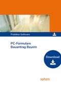 Abbildung von: PC-Formulare Bauantrag Bayern - Rehm