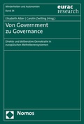 Cover: Von Government zu Governance - Nomos