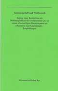 Cover: Genossenschaft und Wettbewerb - Wissenschaftlicher Rat
