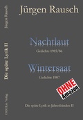 Cover: Nachtlaut, Wintersaat - OSSOLit. Verlag