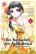 Cover: Die Tageb&uuml;cher der Apothekerin - Geheimnisse am Kaiserhof 4 - Manga Cult