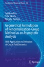 Cover: Geometrical Formulation of Renormalization-Group Method as an Asymptotic Analysis - Springer