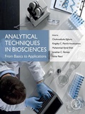 Cover: Analytical Techniques in Biosciences - Academic Press