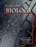 Cover: Investigations in Biology - Kendall/Hunt Publishing Co ,U.S.