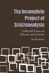 Enlarge image Cover: Incomplete Project of Schizoanalysis - Edinburgh University Press