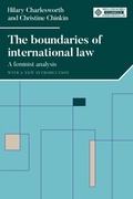 Cover: The Boundaries of International Law - Manchester University Press