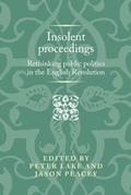 Cover: Insolent Proceedings - Manchester University Press