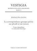 Cover: La correspondance grecque priv&eacute;e sur plomb et sur tesson - C.H.BECK