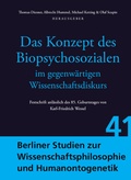 Cover: Das Konzept des Biopsychosozialen im gegenw&auml;rtigen Wissenschaftsdiskurs - Logos Berlin