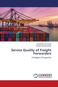 Cover: Service Quality of Freight Forwarders - LAP Lambert Academic Publishing