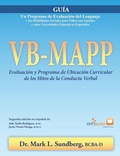 Cover: VB-MAPP, Evaluacion y Programa de Ubicacion Curricular de los Hitos de la Conducta Verbal - ABA Espana