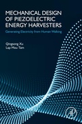 Cover: Mechanical Design of Piezoelectric Energy Harvesters - Academic Press