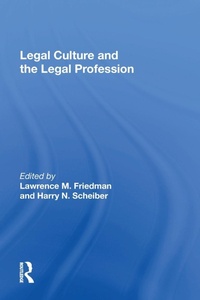 Abbildung von: Legal Culture And The Legal Profession - Routledge
