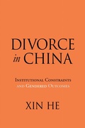 Cover: Divorce in China - New York University Press