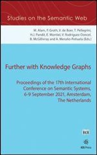 Enlarge image Cover: Further with Knowledge Graphs - IOS Press,US