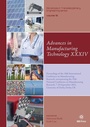 Cover: Advances in Manufacturing Technology XXXIV - IOS Press,US