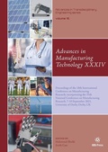 Cover: Advances in Manufacturing Technology XXXIV - IOS Press,US