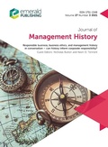Cover: Responsible Business, Business Ethics and Management History Strategy in Conversation - Can History Inform Corporate Responsibility? - Emerald Publishing Limited