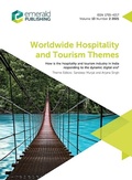 Cover: How is the hospitality and tourism industry in India responding to the dynamic digital era? - Emerald Publishing Limited