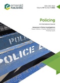 Cover: Advances in Police Investigations - Emerald Publishing Limited
