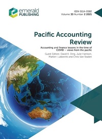 Enlarge image Cover: Accounting and Finance Lessons in the Time of COVID - Views from the Pacific - Emerald Publishing Limited