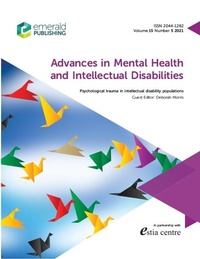 Enlarge image Cover: Psychological Trauma in Intellectual Disability populations - Emerald Publishing Limited