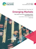 Cover: Past, present and future in emerging markets - Emerald Publishing Limited
