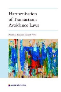 Enlarge image Cover: Harmonisation of Transactions Avoidance Laws - Intersentia Ltd