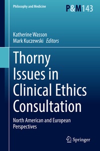 Abbildung von: Thorny Issues in Clinical Ethics Consultation - Springer