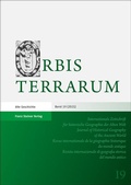 Cover: Orbis Terrarum 19 (2021) - Franz Steiner Verlag