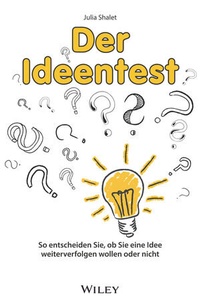 Abbildung von: Der Ideentest - Wiley-VCH