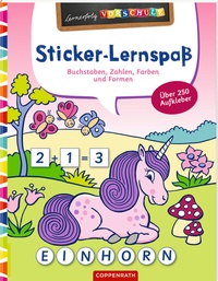 Enlarge image Cover: Sticker-Lernspaß (Feen & Einhörner) - Coppenrath