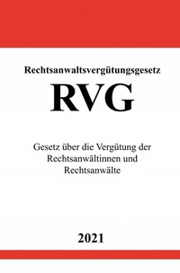 Abbildung von: Rechtsanwaltsvergütungsgesetz (RVG) - epubli