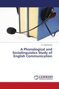 Cover: A Phonological and Sociolinguistics Study of English Communication - LAP Lambert Academic Publishing