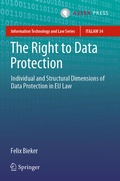 Cover: The Right to Data Protection - T.M.C. Asser Press