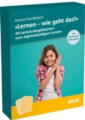 Cover: &raquo;Lernen, wie geht das?&laquo; - 40 Lernstrategiekarten zum eigenst&auml;ndigen Lernen - Beltz Verlagsgruppe GmbH & Co. KG