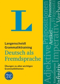 Abbildung von: Langenscheidt Grammatiktraining Deutsch als Fremdsprache - PONS Langenscheidt