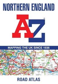 Abbildung von: Northern England A-Z Road Atlas - HarperCollins