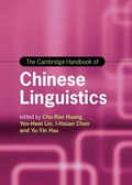 Cover: The Cambridge Handbook of Chinese Linguistics - Cambridge University Press
