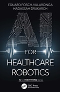 Cover: AI for Healthcare Robotics - CRC Press