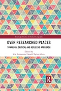 Cover: Over Researched Places - Routledge