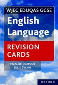 Cover: Eduqas GCSE English Language Revision Cards - Oxford University Press