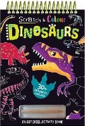 Cover: Scratch and Colour Dinosaurs - Two Windmills Limited