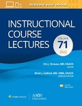 Cover: Instructional Course Lectures: Volume 71: Print + eBook with Multimedia - WOLTERS KLUWER HEALTH