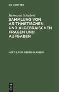 Cover: F&uuml;r obere Klassen - De Gruyter
